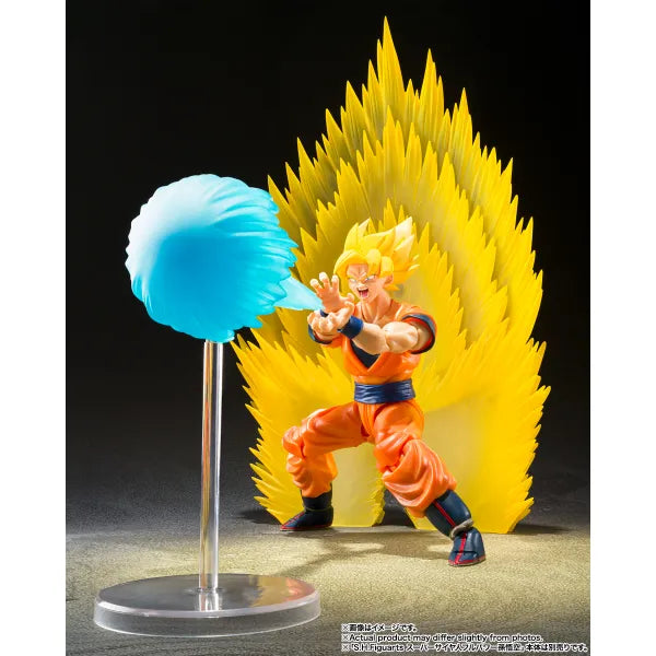 Super Saiyan Son Goku's Effect Parts Set Teleport Kamehameha "Dragon Ball Z" - Tamashii Nations S.H.Figuarts