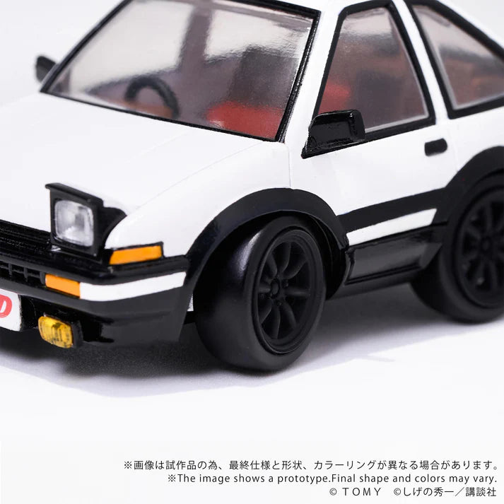 QV-05 Initial D Toyota AE86 Trueno and Fujiwara Takumi "Initial D" | Takara Tomy T-Spark