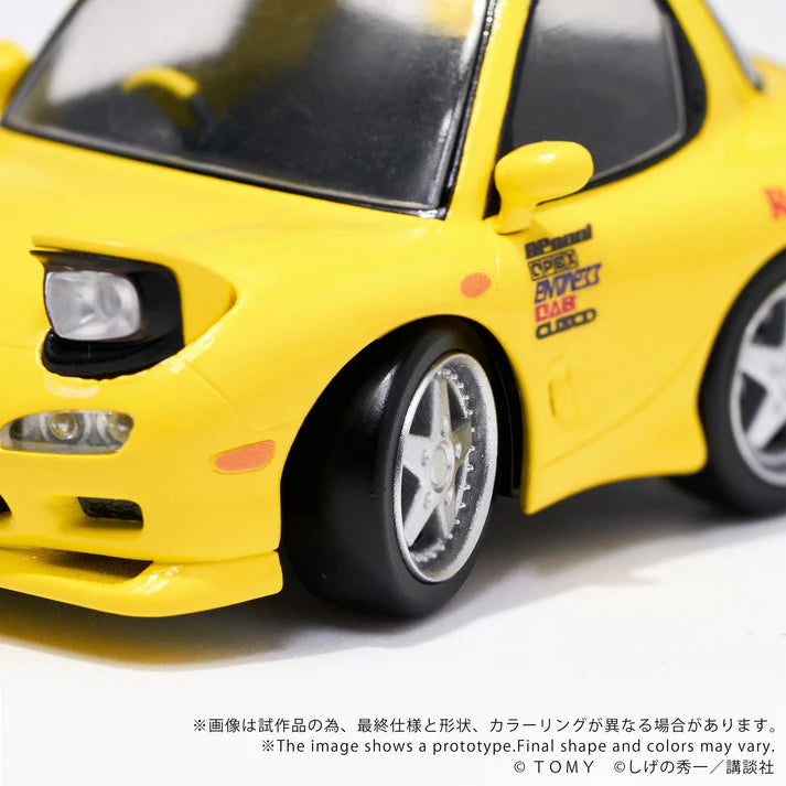 QV-06 Initial D Mazda RX-7 FD35 and Takahashi Keisuke "Initial D" | Takara Tomy T-Spark