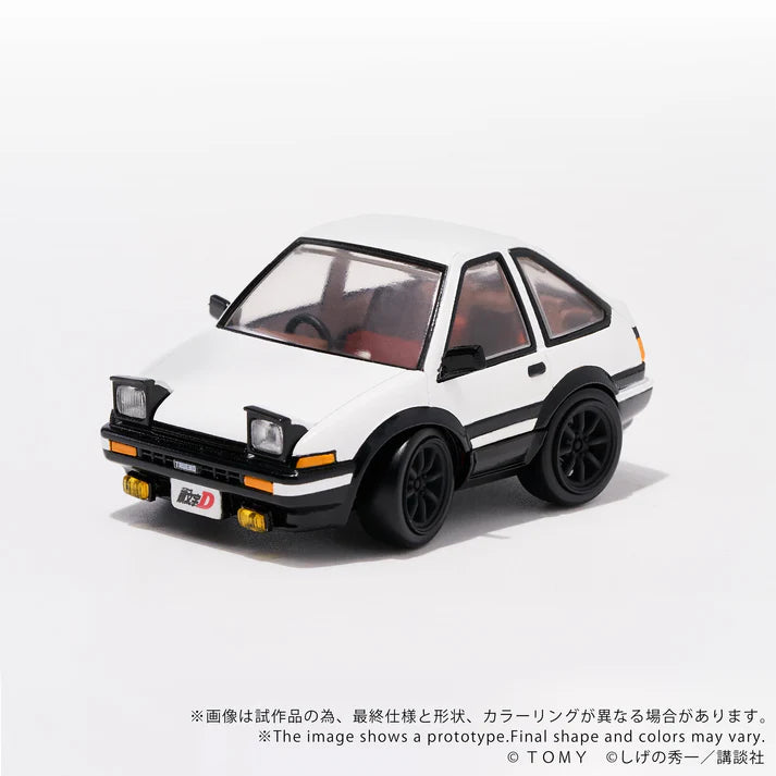 QV-05 Initial D Toyota AE86 Trueno and Fujiwara Takumi "Initial D" | Takara Tomy T-Spark