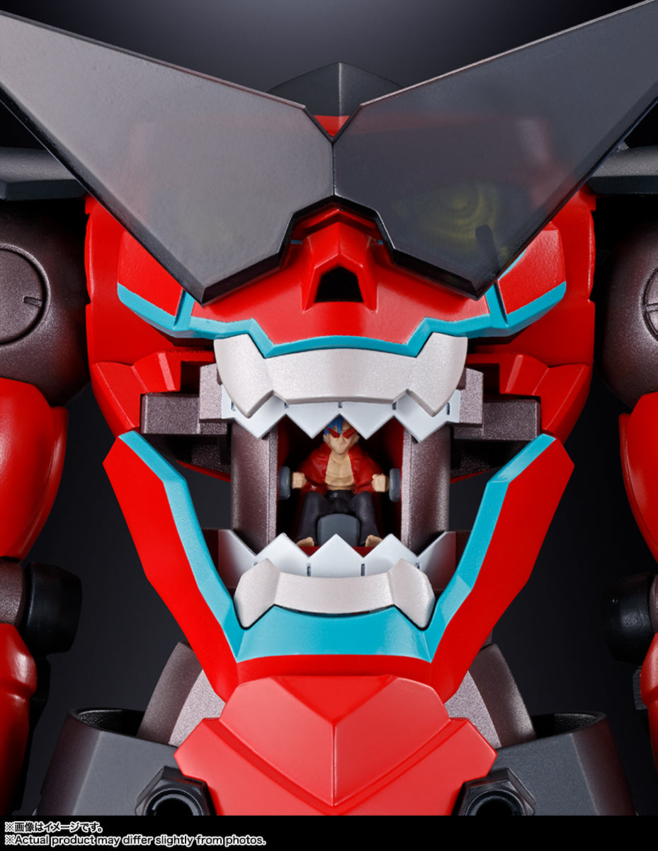 Soul of Chogokin SOC GX-107 Gurren Lagann & Giga Drill Set "Tengen Toppa Gurren Lagann", TAMASHII NATIONS close up with driver