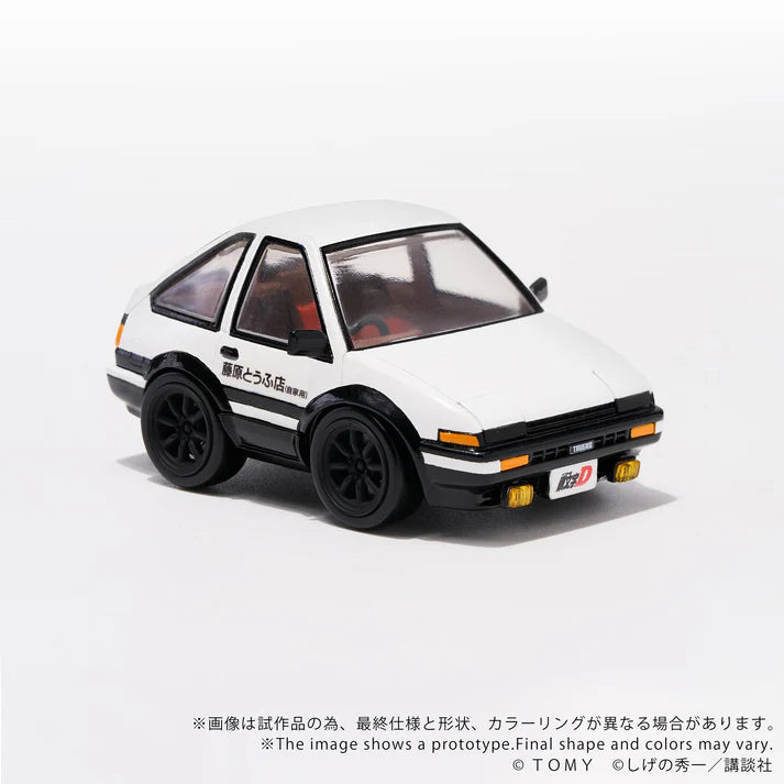 QV-05 Initial D Toyota AE86 Trueno and Fujiwara Takumi "Initial D" | Takara Tomy T-Spark
