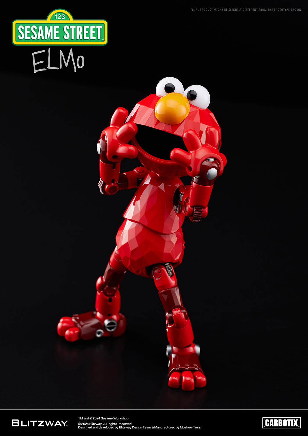 Carbotix Elmo "Sesame Street" | Blitzway