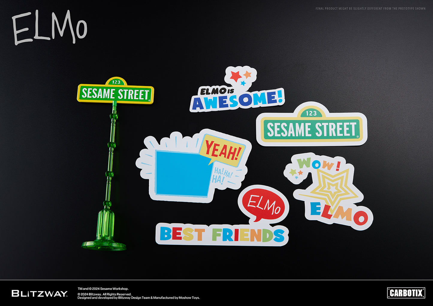 Carbotix Elmo "Sesame Street" | Blitzway