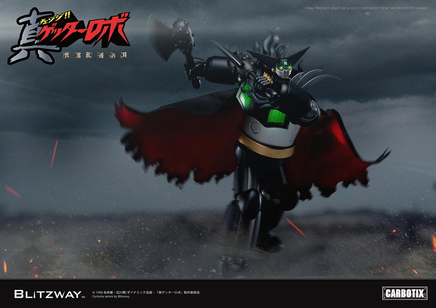 CARBOTIX Series Black Getter Blitzway dual ax
