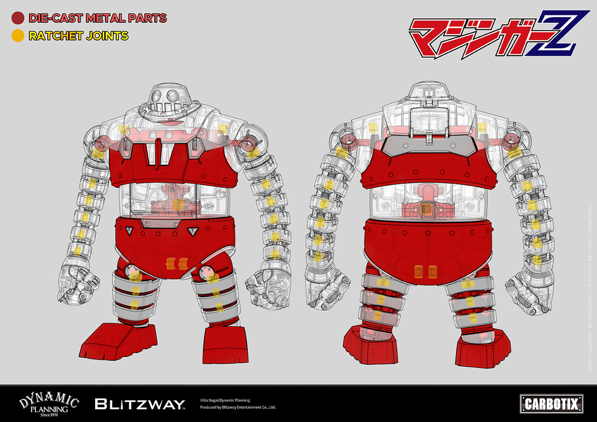 Carbotix Boss Borot (Classic Re-Release) "Mazinger Z" | Blitzway