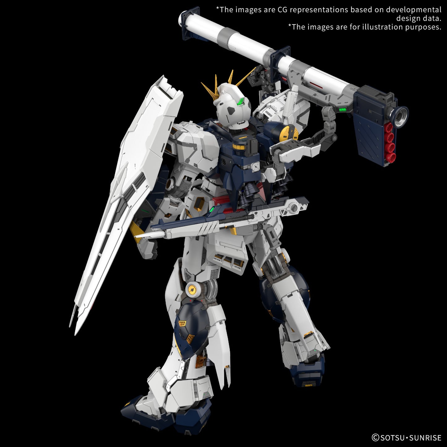 PG Unleashed ν Nu Gundam "Mobile Suit Gundam" 1/60 Scale Perfect Grade Model Kit | Bandai Hobby