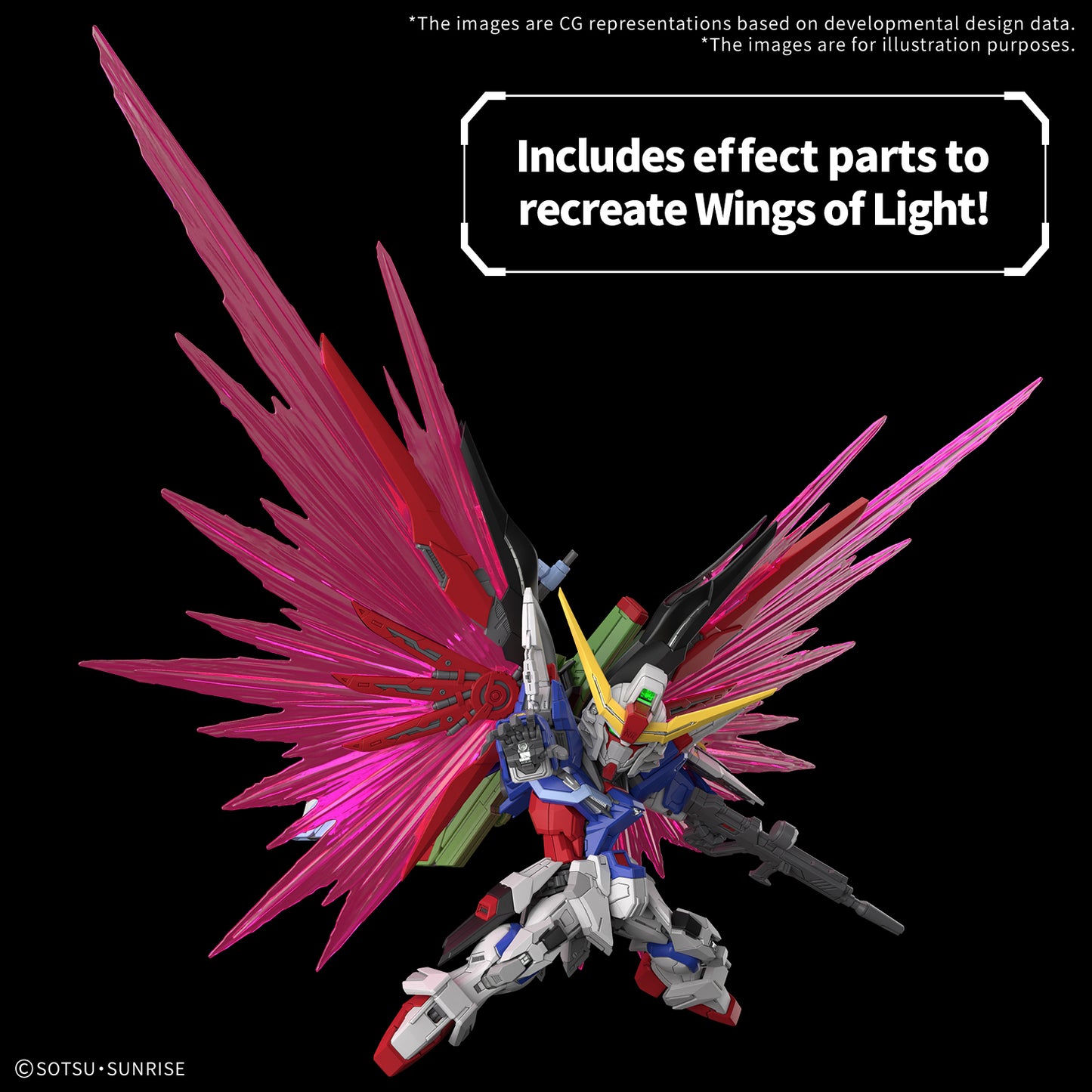 Pre Order MGSD Master Grade Gundam Seed Destiny GUNDAM Bandai