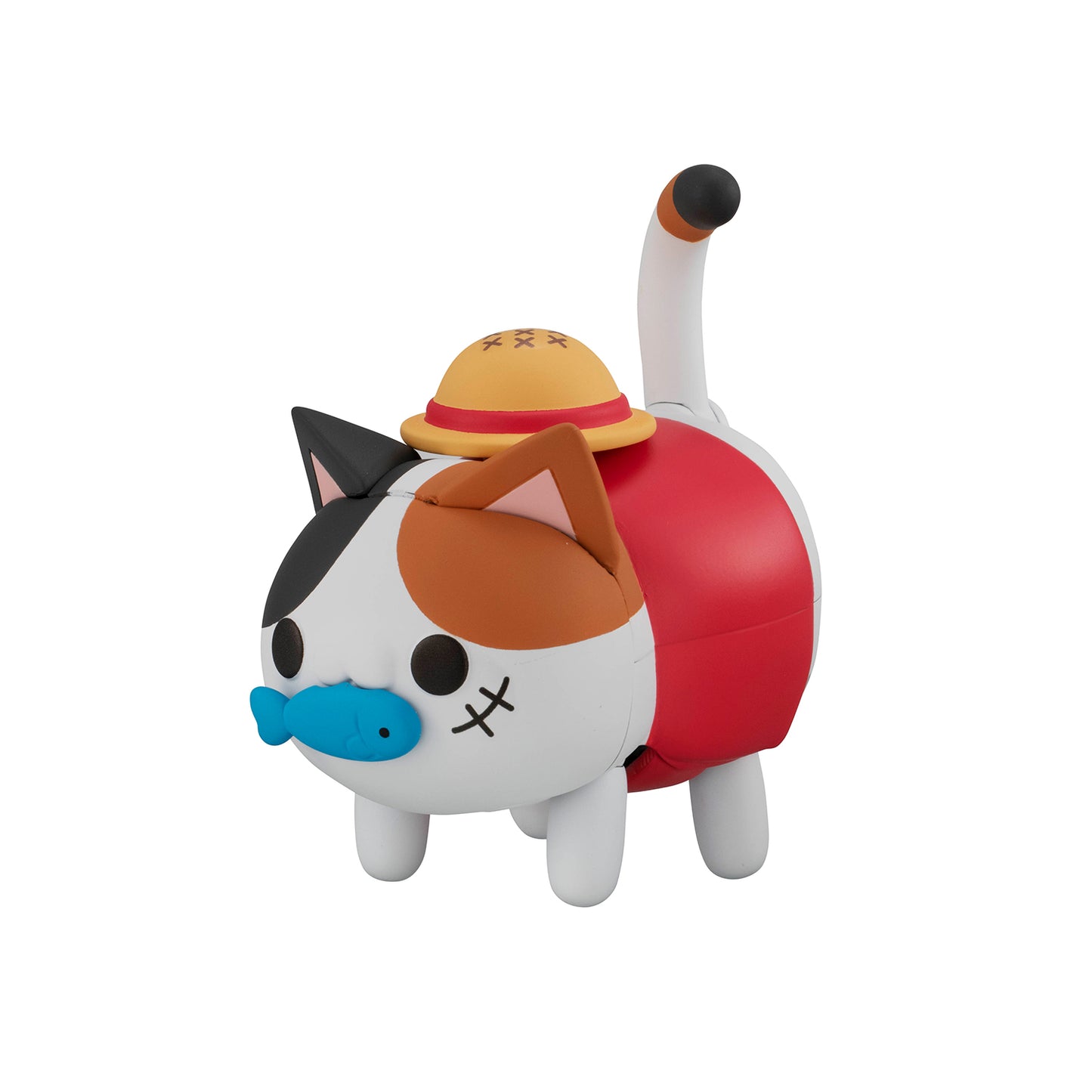 NyanPieceNyan! Monkey D. Luffy "One Piece" - MegaHouse Mega Cat Project Tokotoko