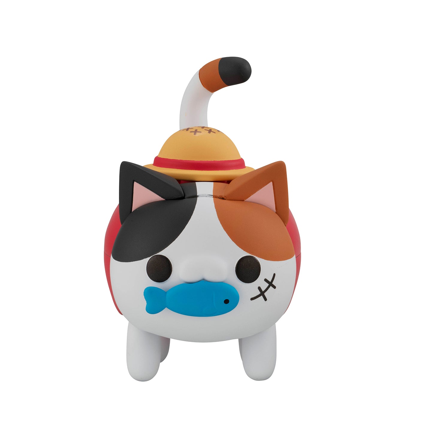 NyanPieceNyan! Monkey D. Luffy "One Piece" - MegaHouse Mega Cat Project Tokotoko