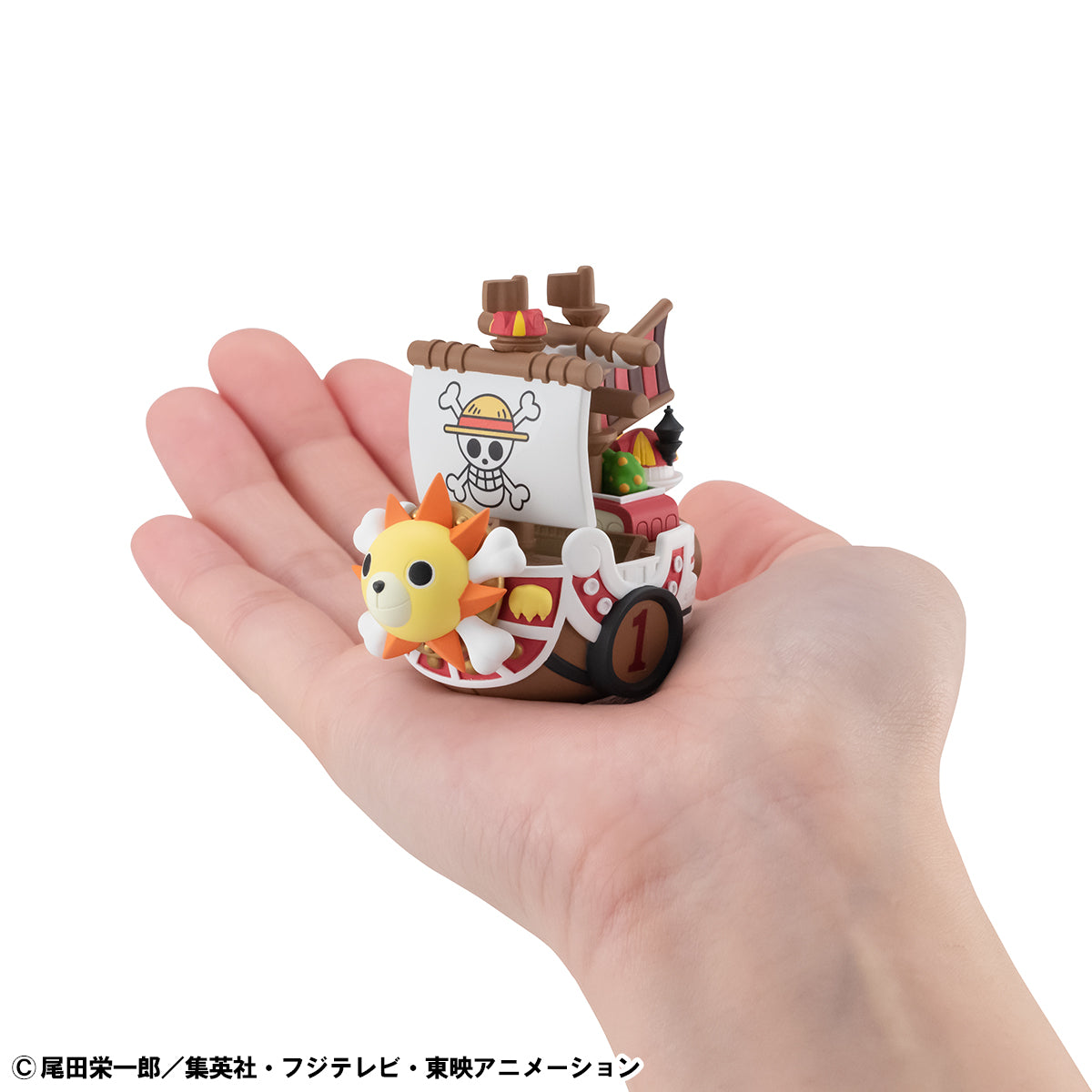 Grand Line Collection Yuracolle Series Miniature "One Piece" - One Box of Six Pirate Ships