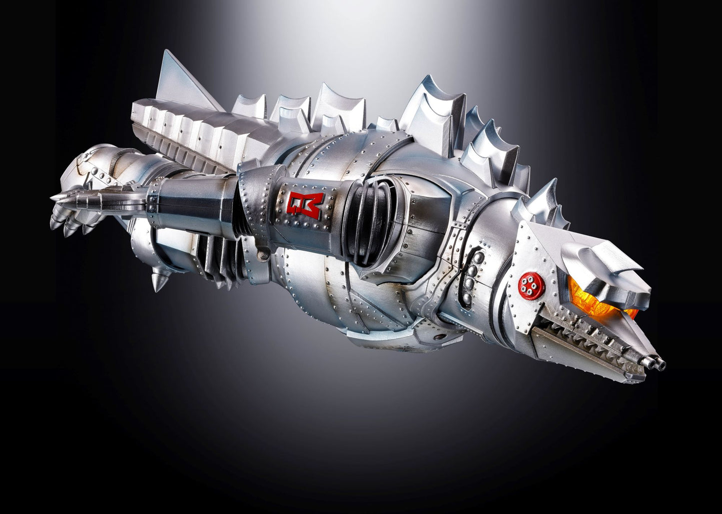 MECHAGODZILLA 1974 "Godzilla vs Mechagodzilla", TAMASHII NATIONS DX SOUL OF CHOGOKIN flight pose