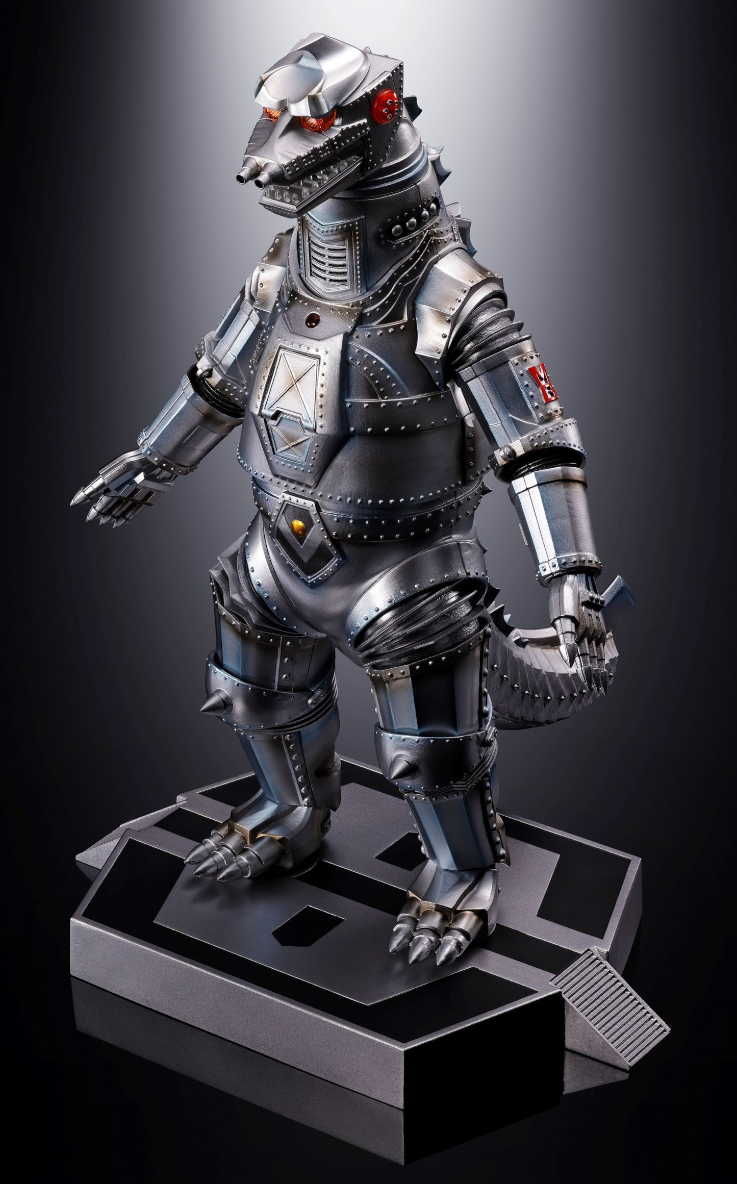 MECHAGODZILLA 1974 "Godzilla vs Mechagodzilla", TAMASHII NATIONS DX SOUL OF CHOGOKIN left view
