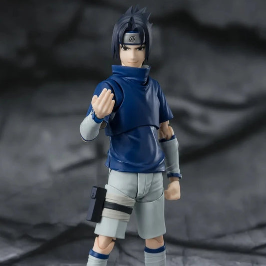 S.H. Figuarts Naruto - Sasuke Uchiha -Ninja Prodigy of the Uchiha Clan Bloodline close up