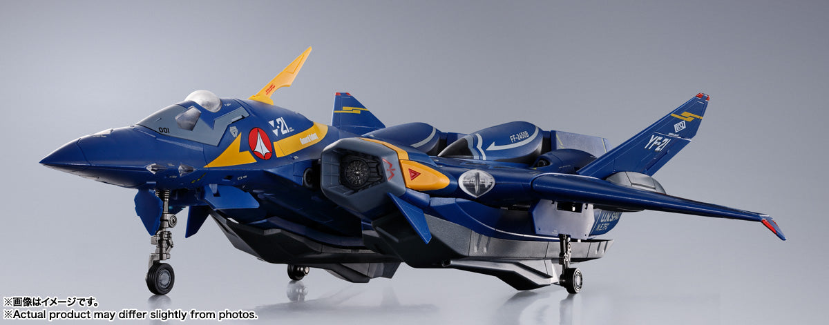 YF-21 (GULD GOA BOWMAN USE) "MACROSS PLUS", TAMASHII NATIONS DX CHOGOKIN (No Antenna issues)