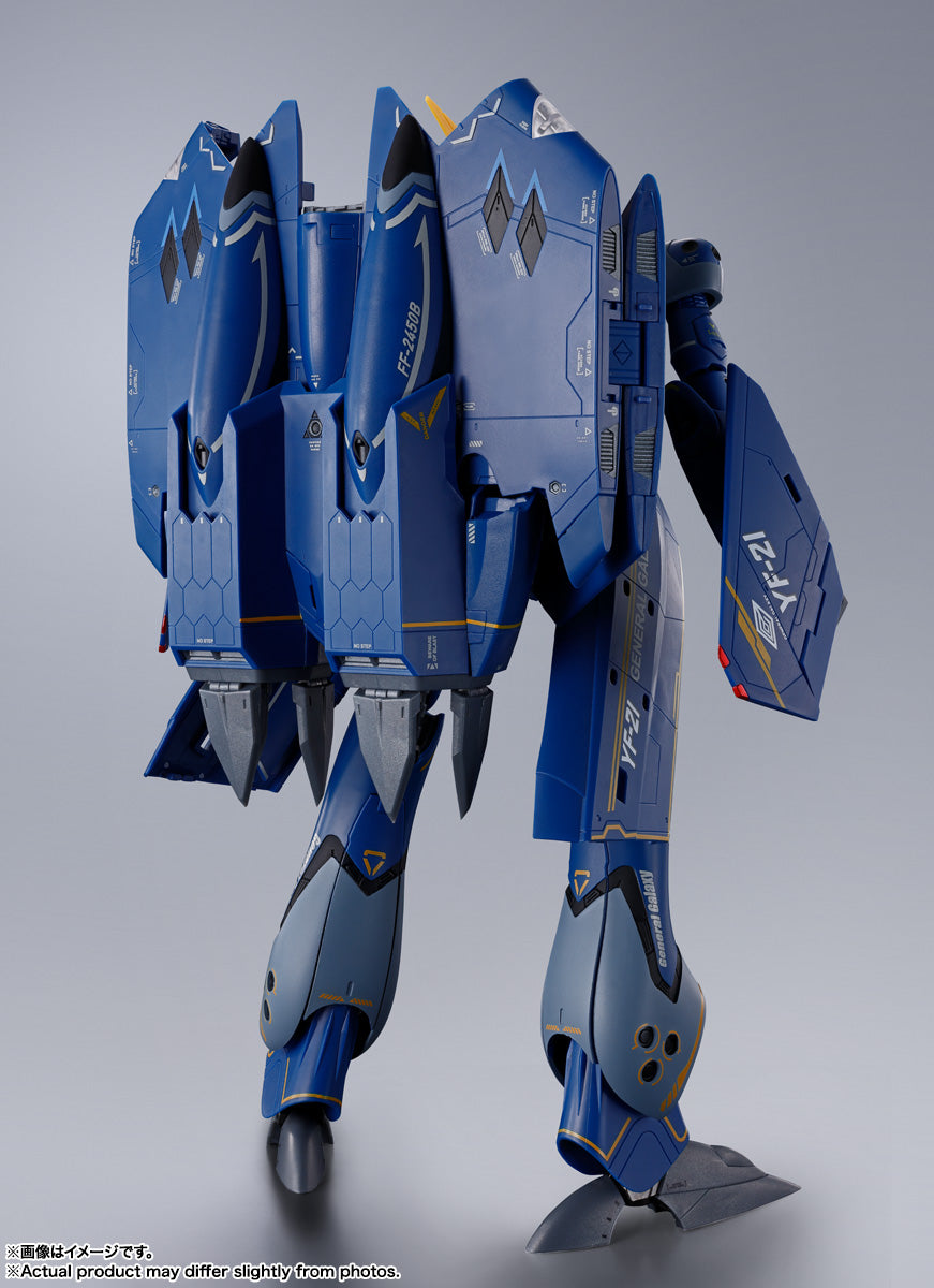 YF-21 (GULD GOA BOWMAN USE) "MACROSS PLUS", TAMASHII NATIONS DX CHOGOKIN (No Antenna issues)