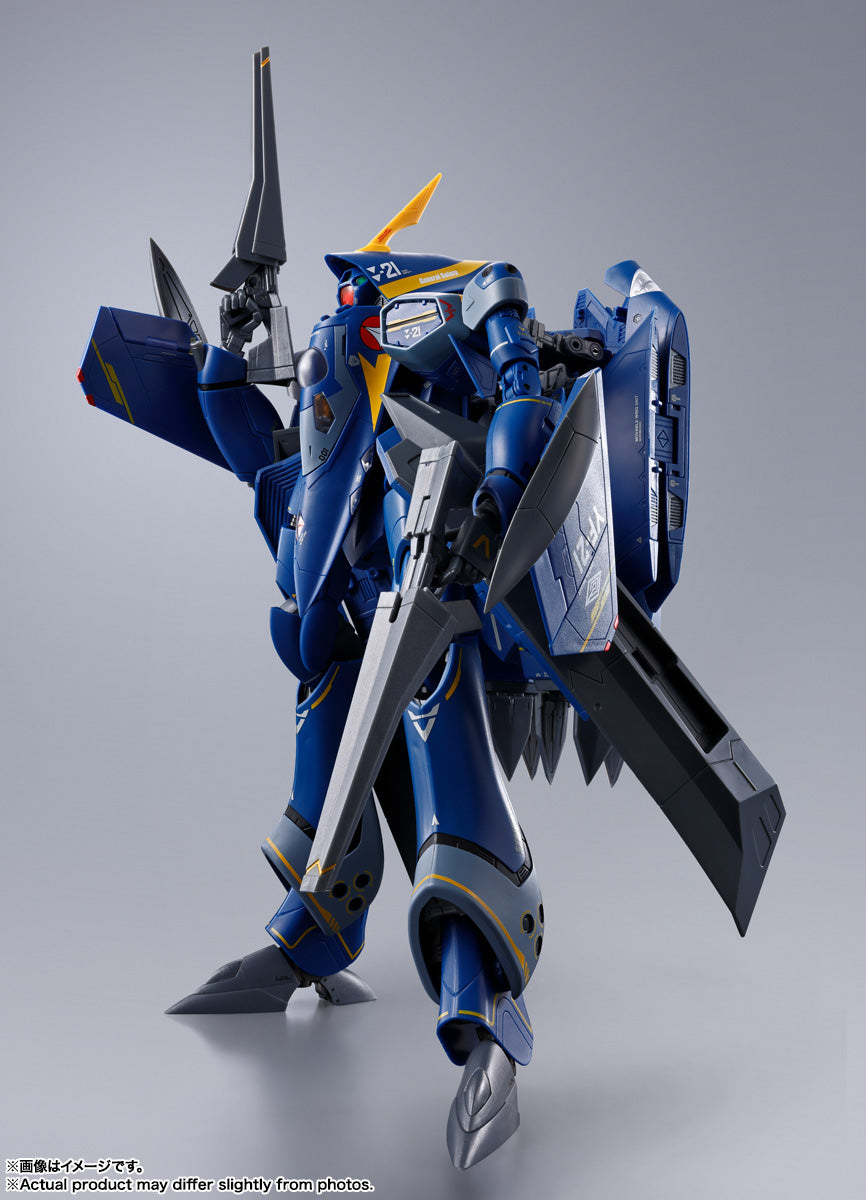 YF-21 (GULD GOA BOWMAN USE) "MACROSS PLUS", TAMASHII NATIONS DX CHOGOKIN (No Antenna issues)