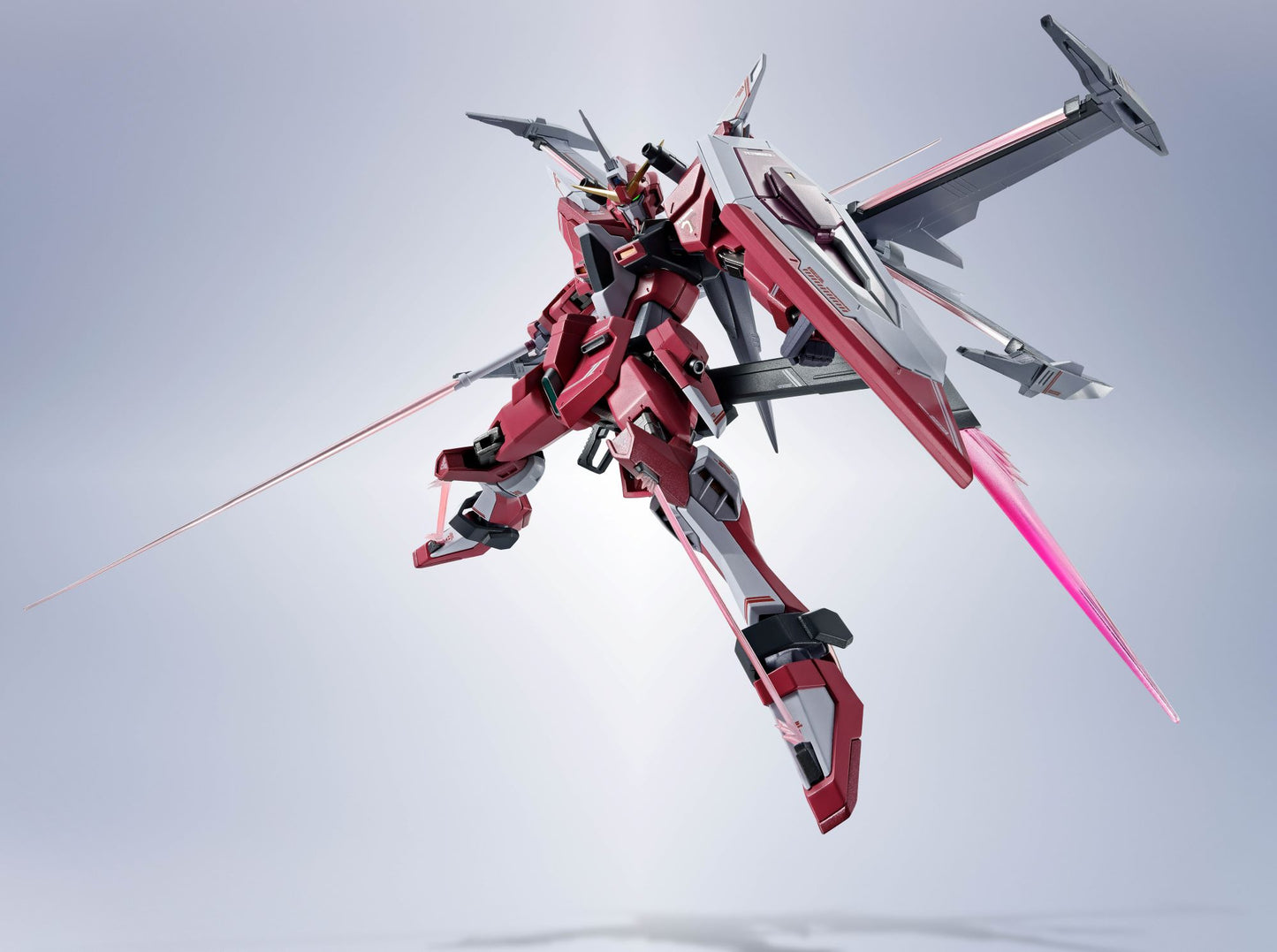 INFINITE JUSTICE GUNDAM TYPEⅡ "GUNDAM SEED FREEDOM", TAMASHII NATIONS METAL ROBOT SPIRITS holding 2 swords