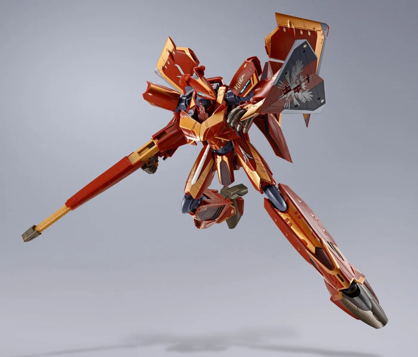 MOVIE EDITION Sv-262Hs DRAKEN Ⅲ (BOGUE CON-VAART USE) "Macross Delta", TAMASHII NATIONS DX Chogokin flying
