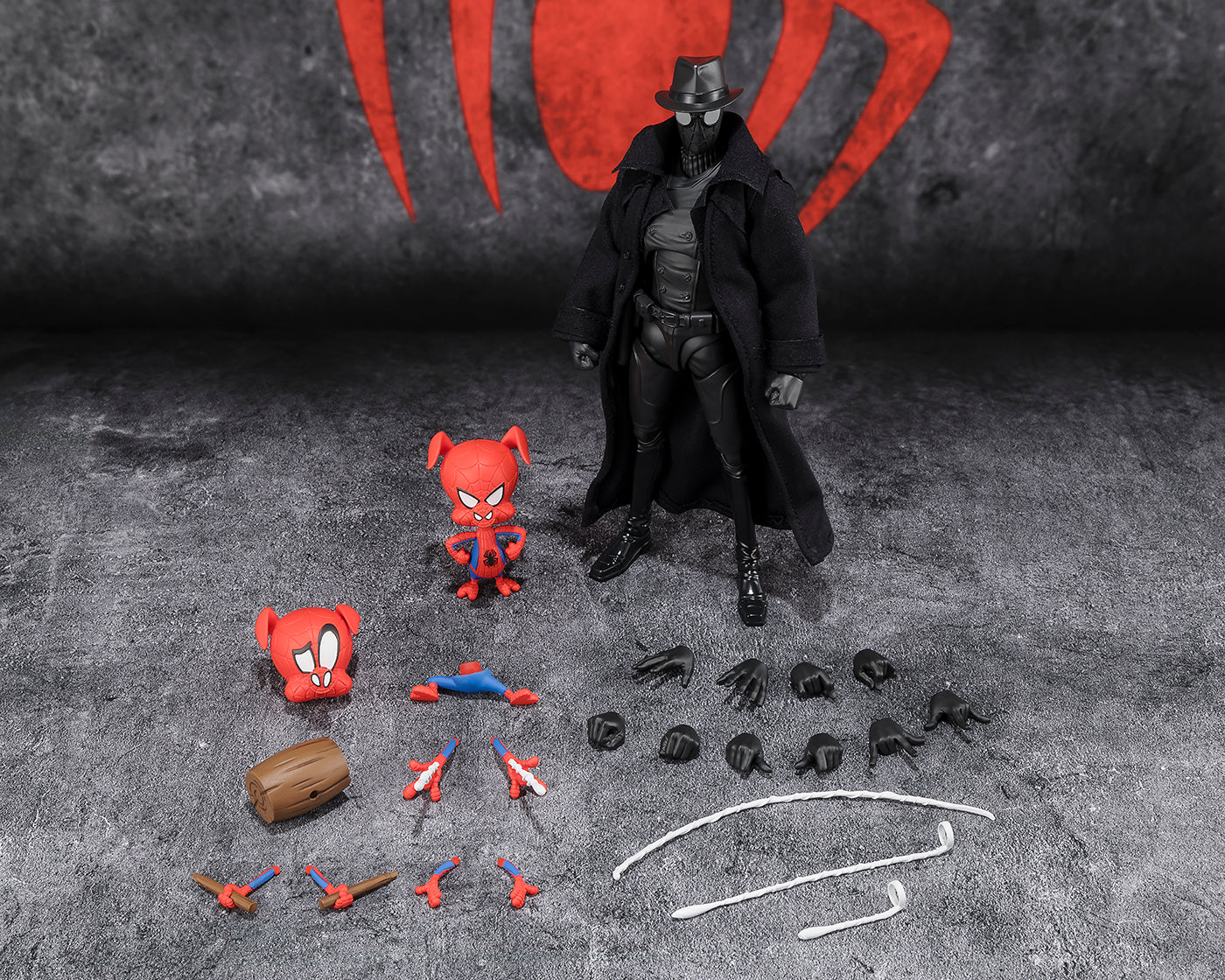 Spider-Man Noir and Spider-Ham "Spider-Man: Across the Spider-Verse" - Tamashii Nations S.H.Figuarts