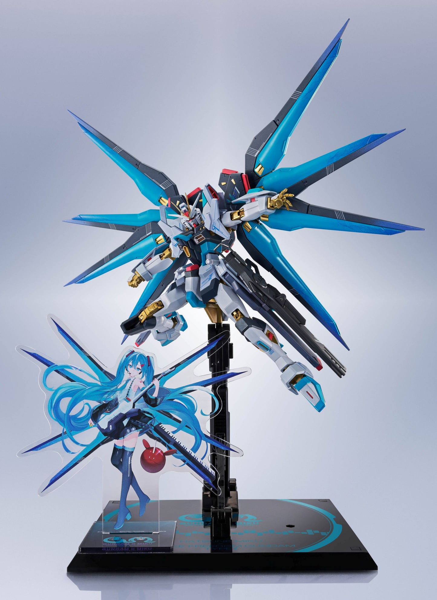 Metal Robot Spirits Strike Freedom Gundam Type II Hatsune Miku Version <Side MS> | Bandai Tamashii Nations