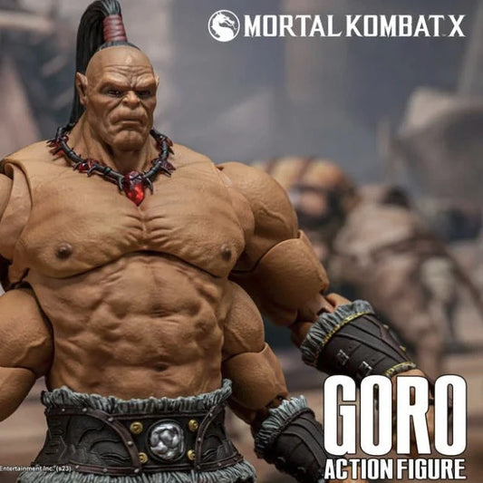 Mortal Kombat X Goro 1/12 Scale Action Figure  close up
