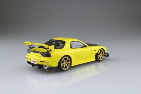 Takahashi Keisuke Mazda FD3S RX-7 Project D Version "Initial D" - Aoshima 1/24 Scale Model Kit Car