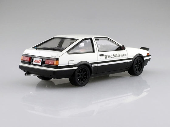 Fujiwara Takumi Toyota AE86 Trueno Project D Version "Initial D" - Aoshima 1/24 Scale Model Kit Car