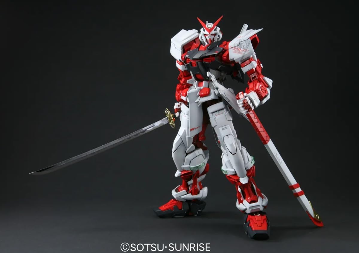PG MBF-P02 Gundam Astray Red Frame "Gundam Seed" - Bandai Hobby 1/60 Scale Perfect Grade Model Kit
