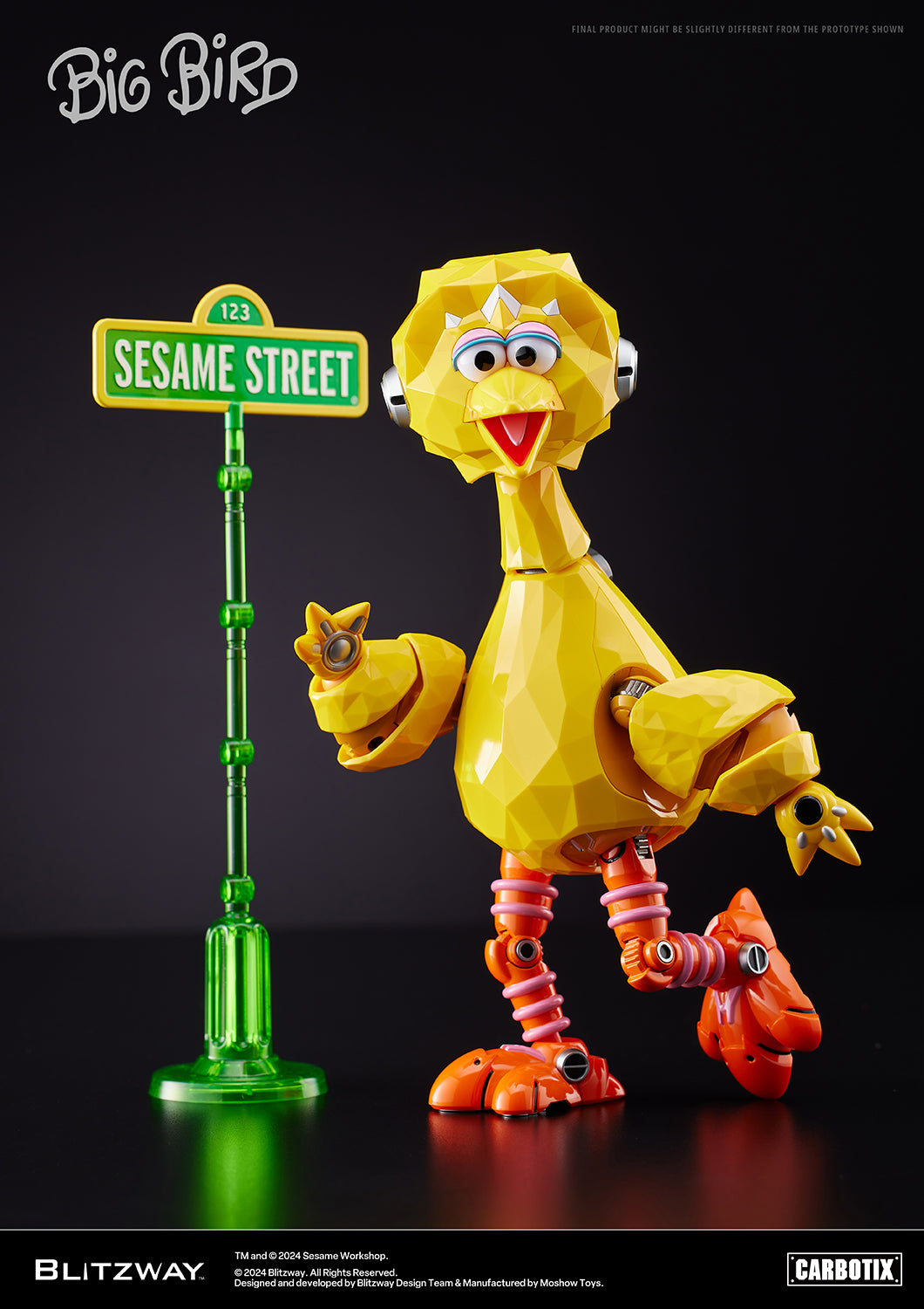 Carbotix Big Bird "Sesame Street" | Blitzway