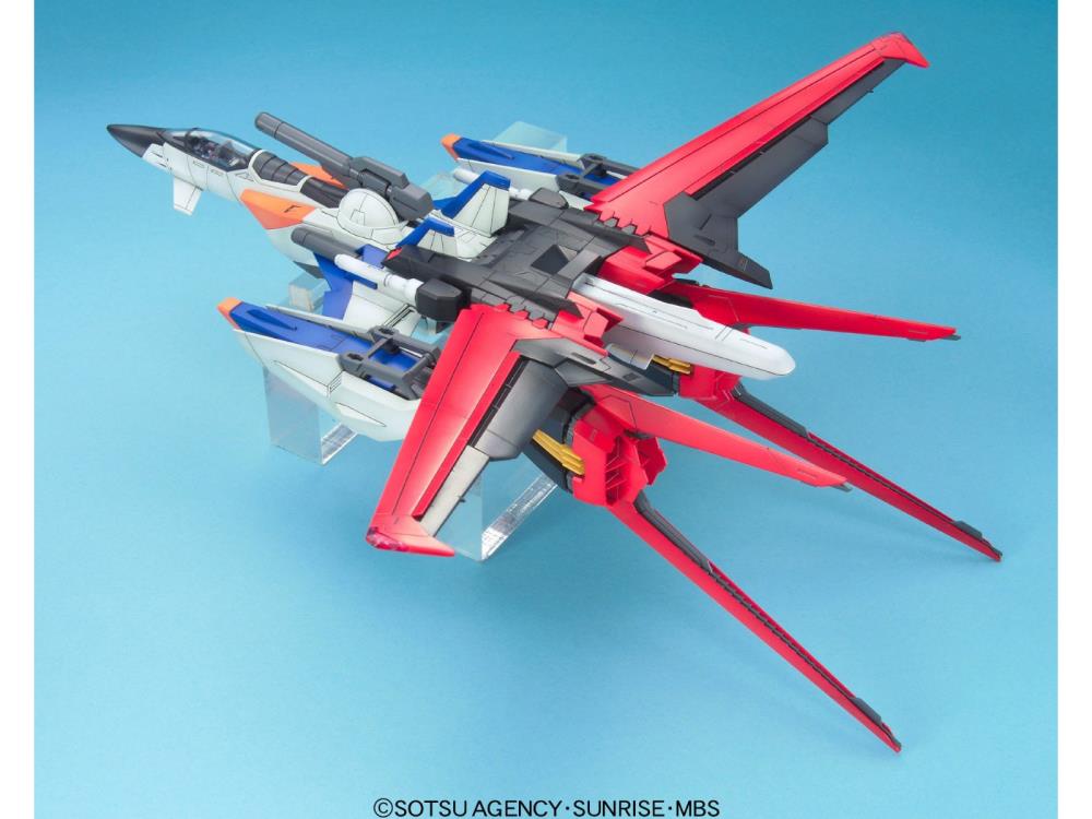 PG FX-550 Skygrasper + AQM/E-X01 Aile Striker "Gundam Seed" - Bandai Hobby 1/60 Scale Perfect Grade Model Kit