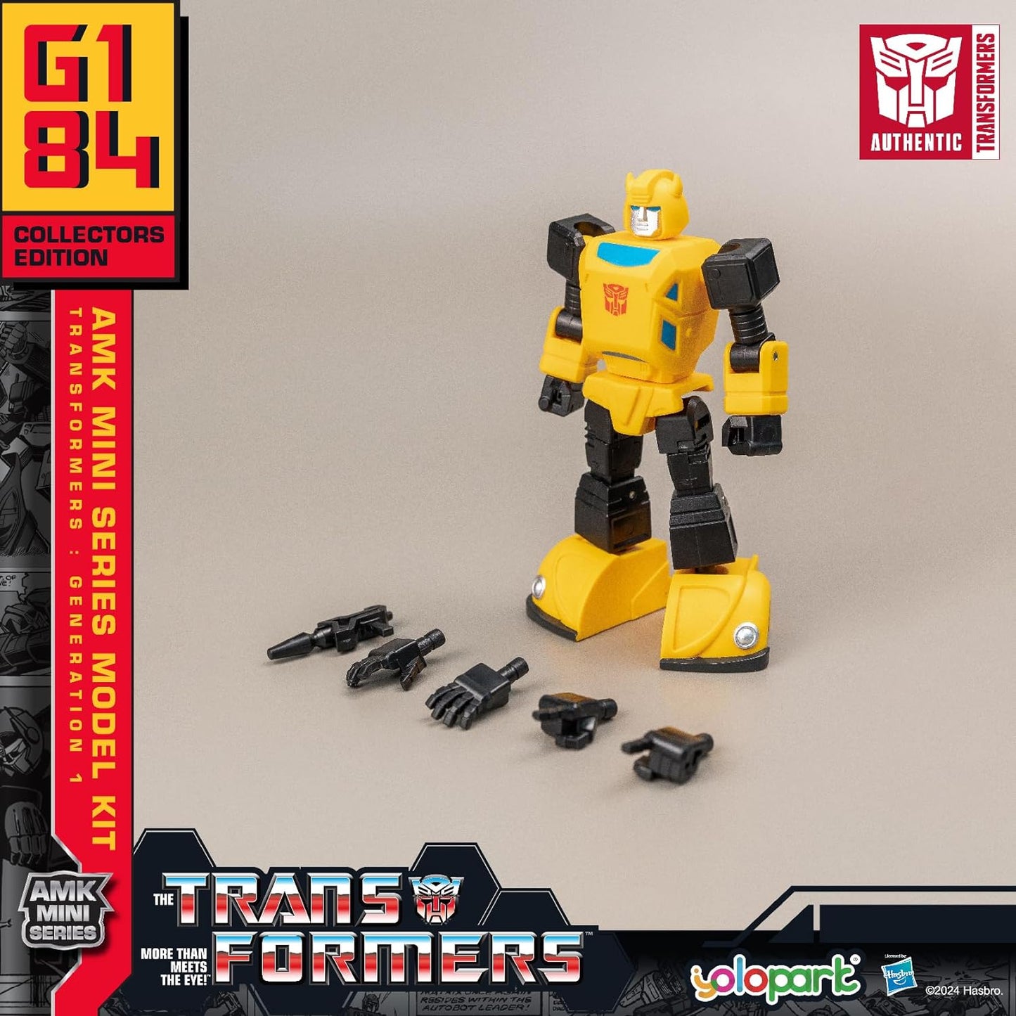 Mini AMK G1 Bumblebee "Transformers" Advanced Model Kit | Yolopark