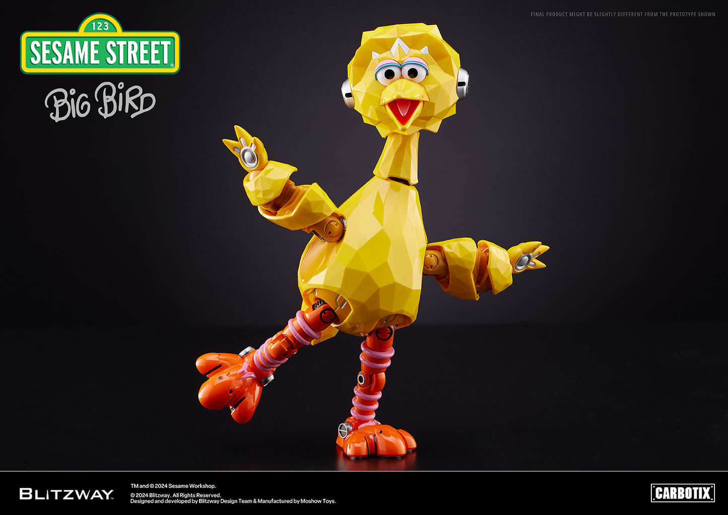 Carbotix Big Bird "Sesame Street" | Blitzway