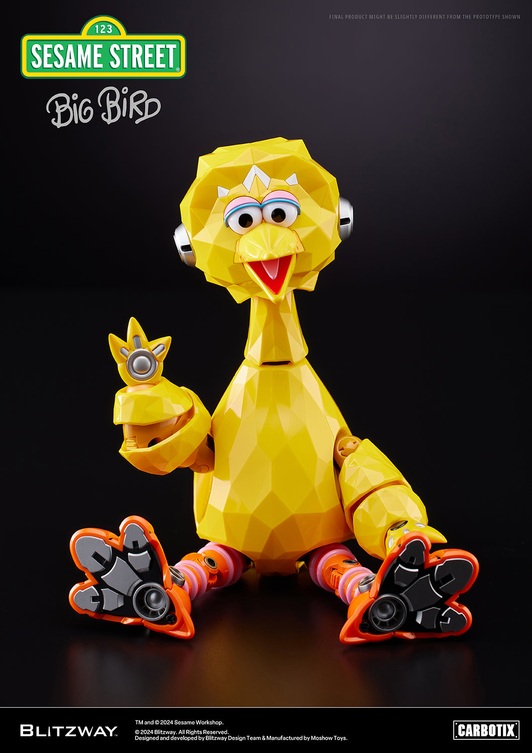 Carbotix Big Bird "Sesame Street" | Blitzway