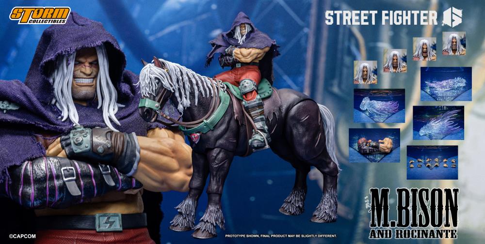 Storm Collectibles M. Bison & Rocinante Set "Street Fighter 6" | Storm Collectibles