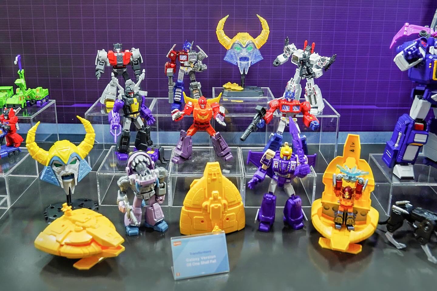 Transformers Blokees Galaxy Version 08 "One Shall Fall" Set of 9 | Blokees Model Kits