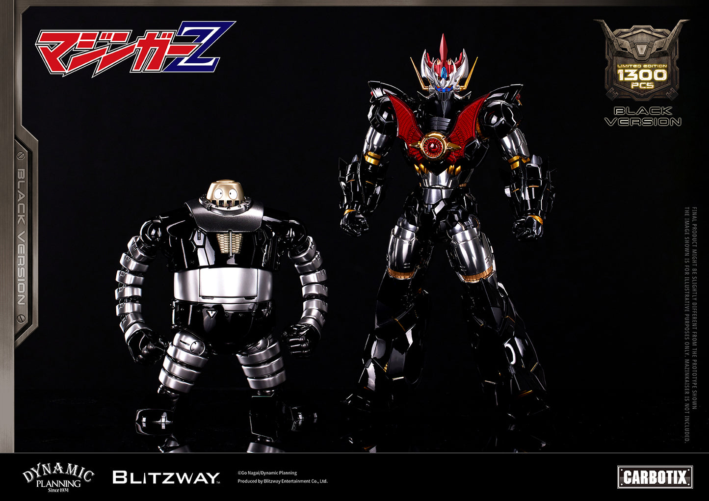 Blitzway Carbotix Boss Borot (Black Version) "Mazinger Z" | Blitzway