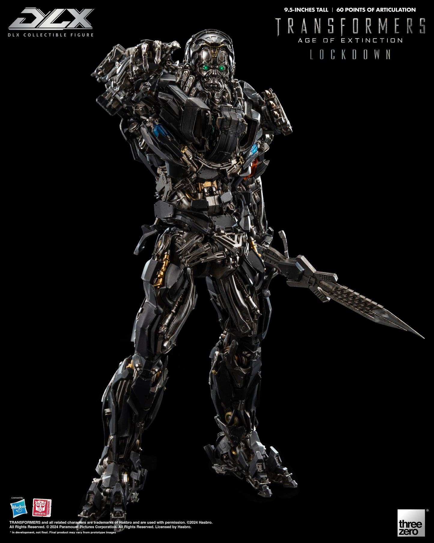 Transformers DLX Lockdown "Transformers: Age of Extinction" | Threezero