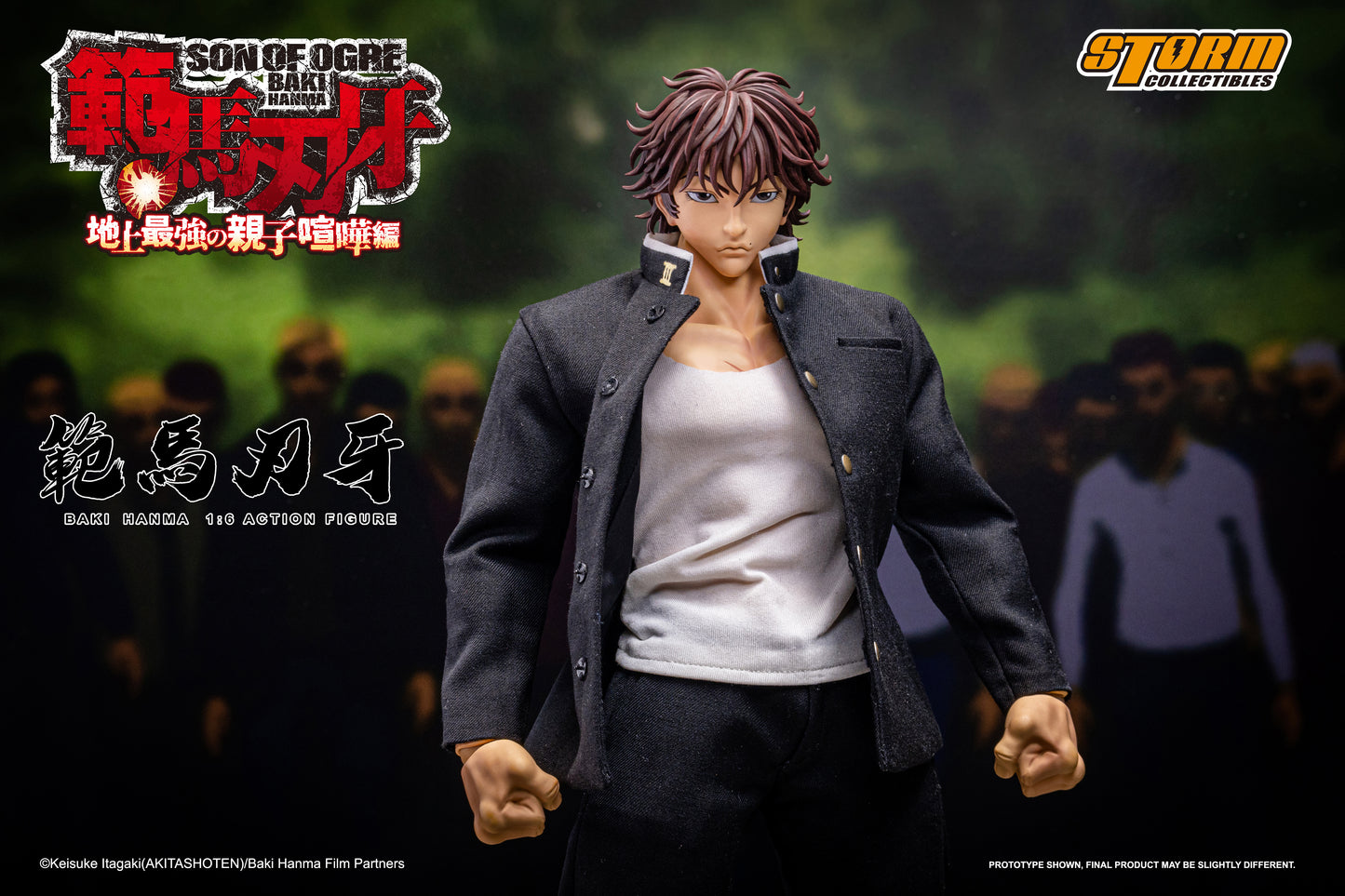 Pre Order Baki Hanma "Baki Hanma: Son of Ogre" – 1/6 Scale Storm Collectibles Action Figure