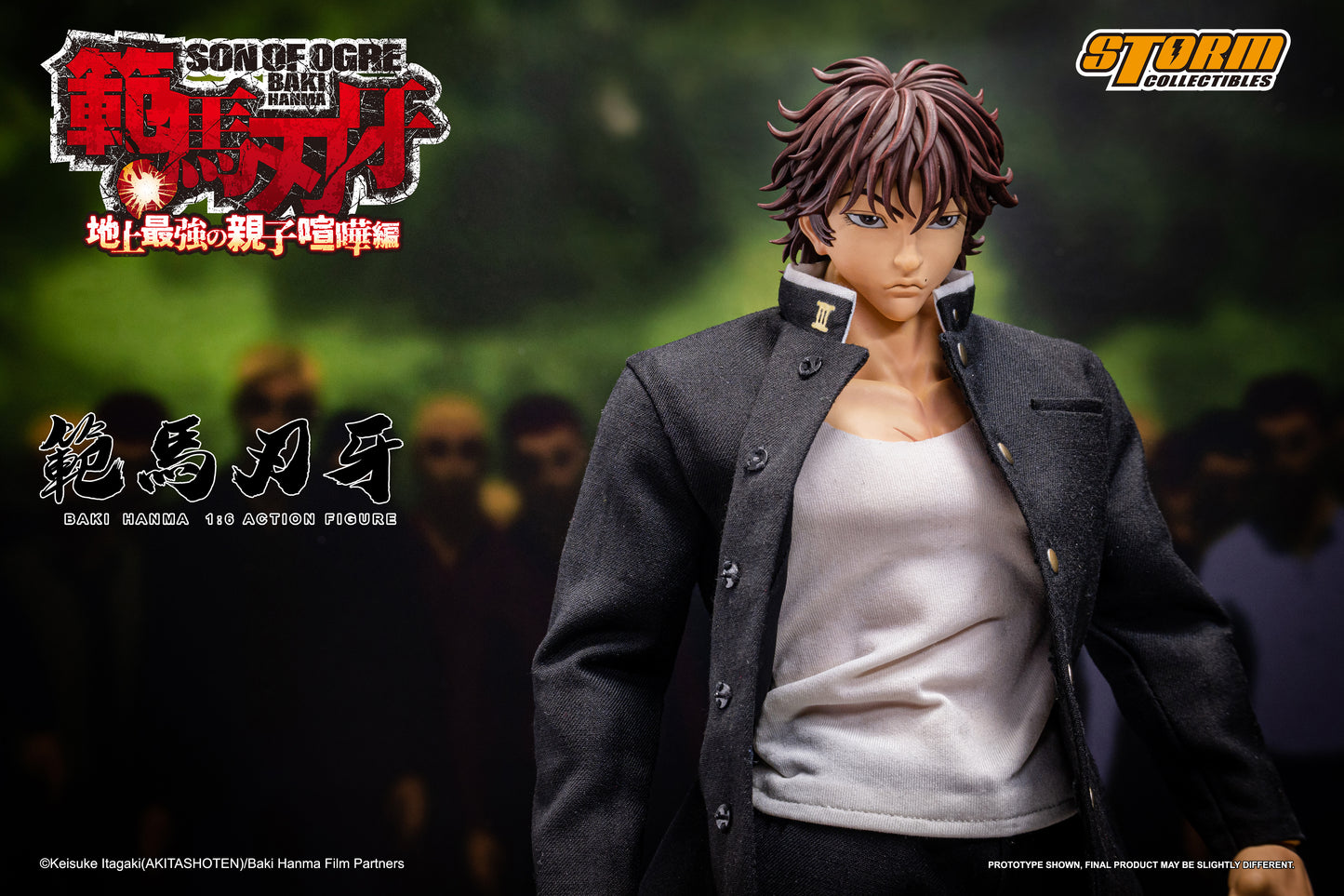 Pre Order Baki Hanma "Baki Hanma: Son of Ogre" – 1/6 Scale Storm Collectibles Action Figure