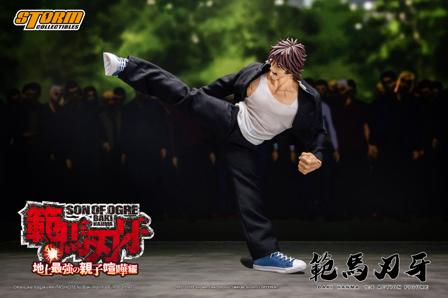 Pre Order Baki Hanma "Baki Hanma: Son of Ogre" – 1/6 Scale Storm Collectibles Action Figure