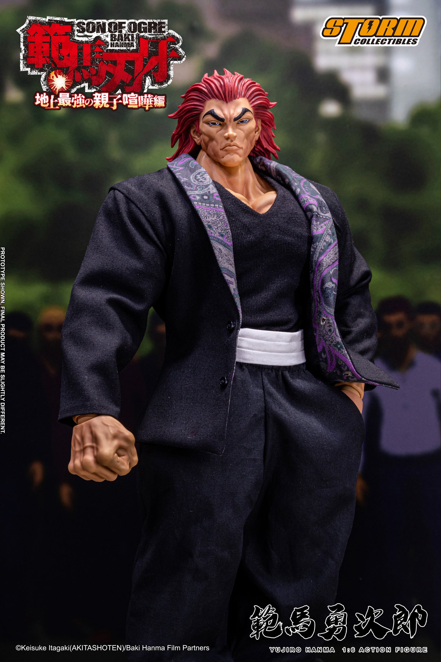 1/6 Scale Yujiro Hanma "Baki Hanma: Son of Ogre" | Storm Collectibles