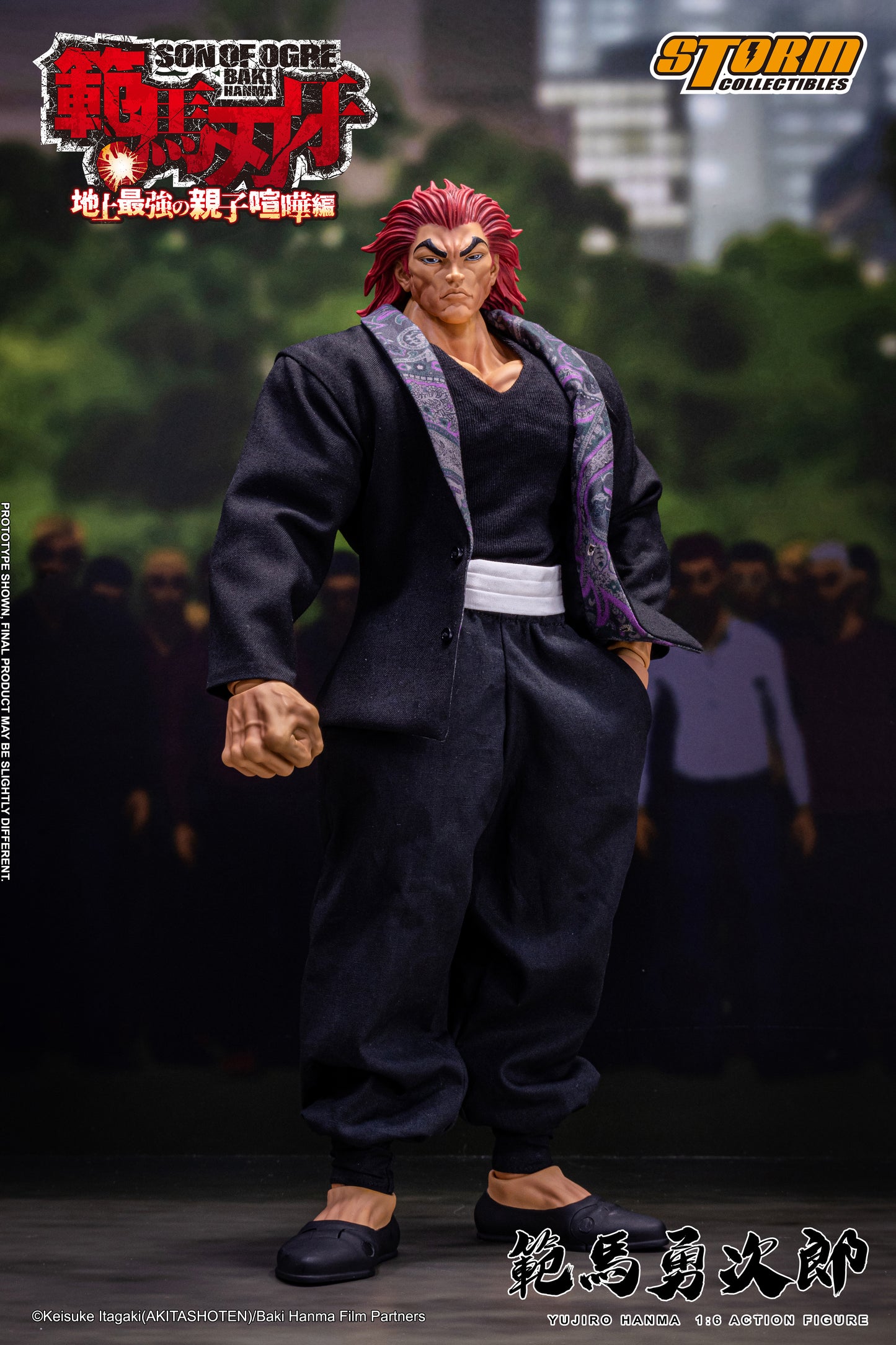 1/6 Scale Yujiro Hanma "Baki Hanma: Son of Ogre" | Storm Collectibles