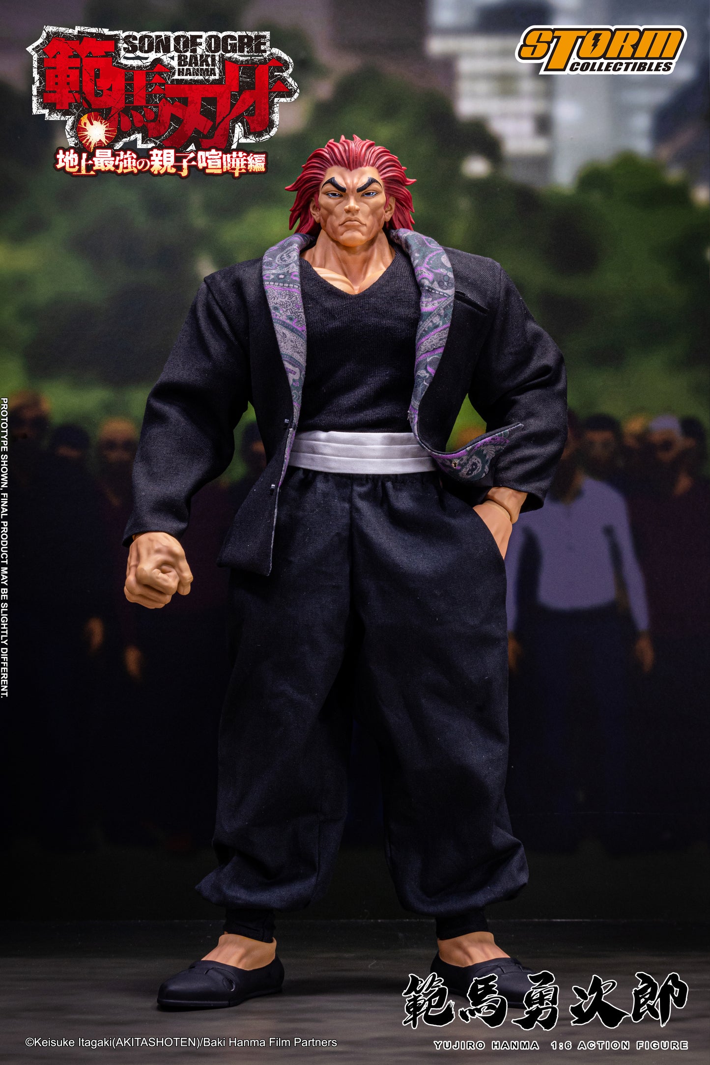 1/6 Scale Yujiro Hanma "Baki Hanma: Son of Ogre" | Storm Collectibles
