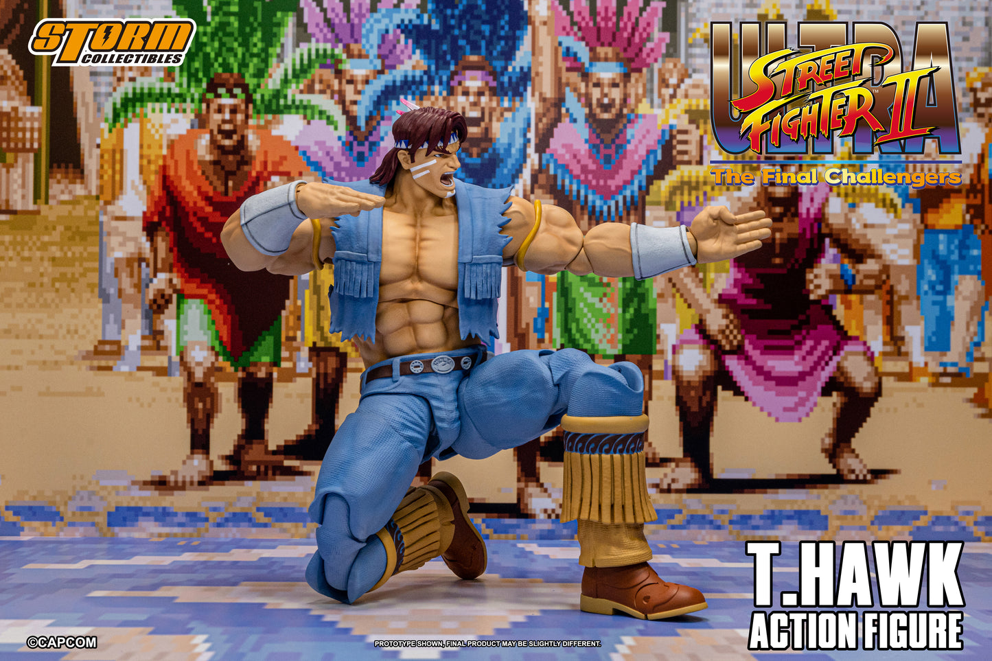 Pre Order T.Hawk "Ultra Street Fighter II" 1/12 scale - Storm Collectibles Action Figure