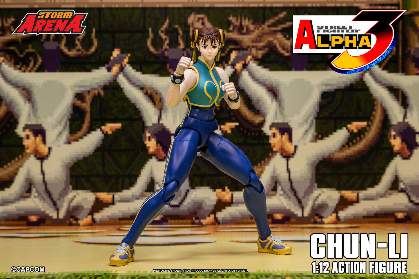 Storm Arena Chun Li "Street Fighter Alpha 3" | Storm Collectibles 1/12 Scale Action Figure