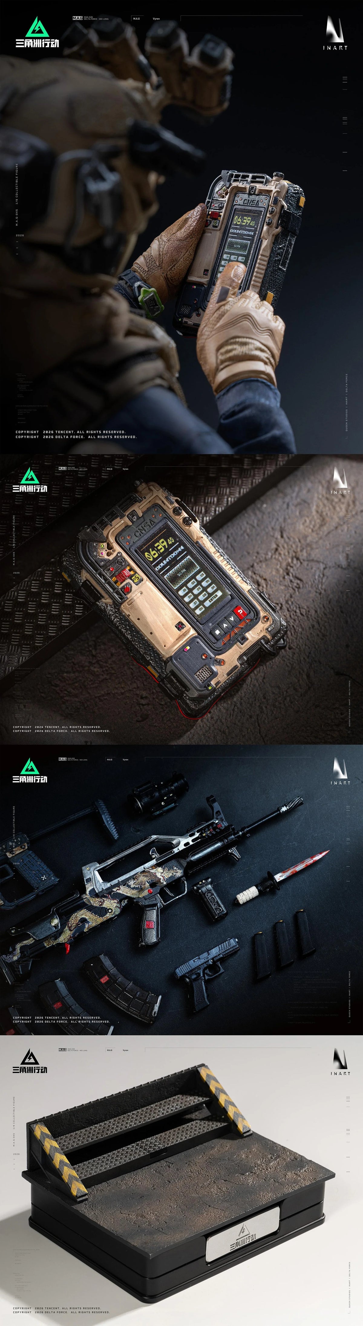 MAG045 Vyron 1/6 Scale "Delta Force" | INART