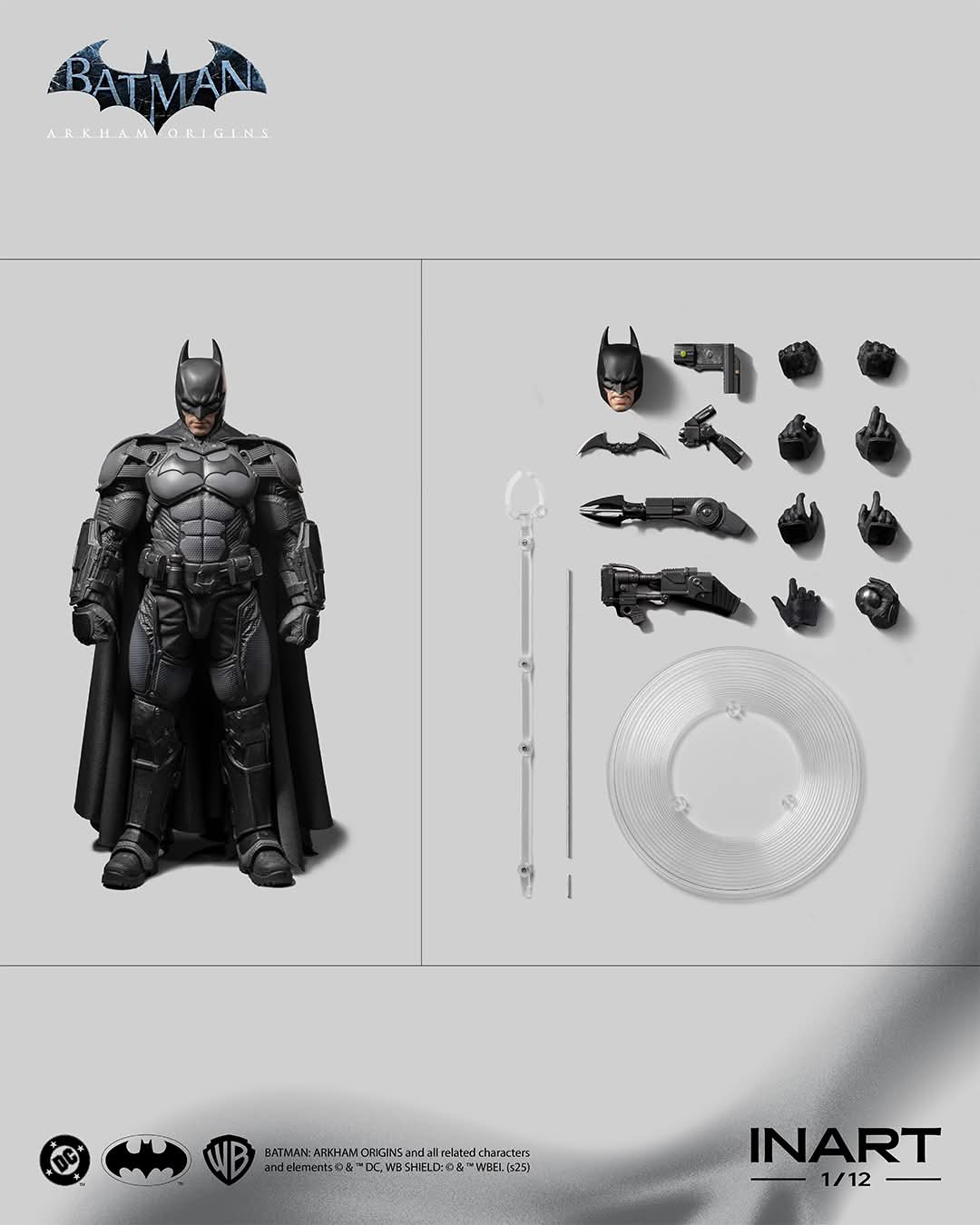 InArt 1/12 Batman "Batman Arkham Origins" | InArt 1/12 Scale