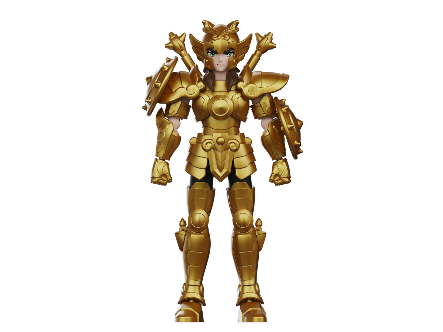 Saint Seiya Blokees Galaxy 02 Version "The Legacy of the Gold" Saints Series 2 | Blokees Model Kit