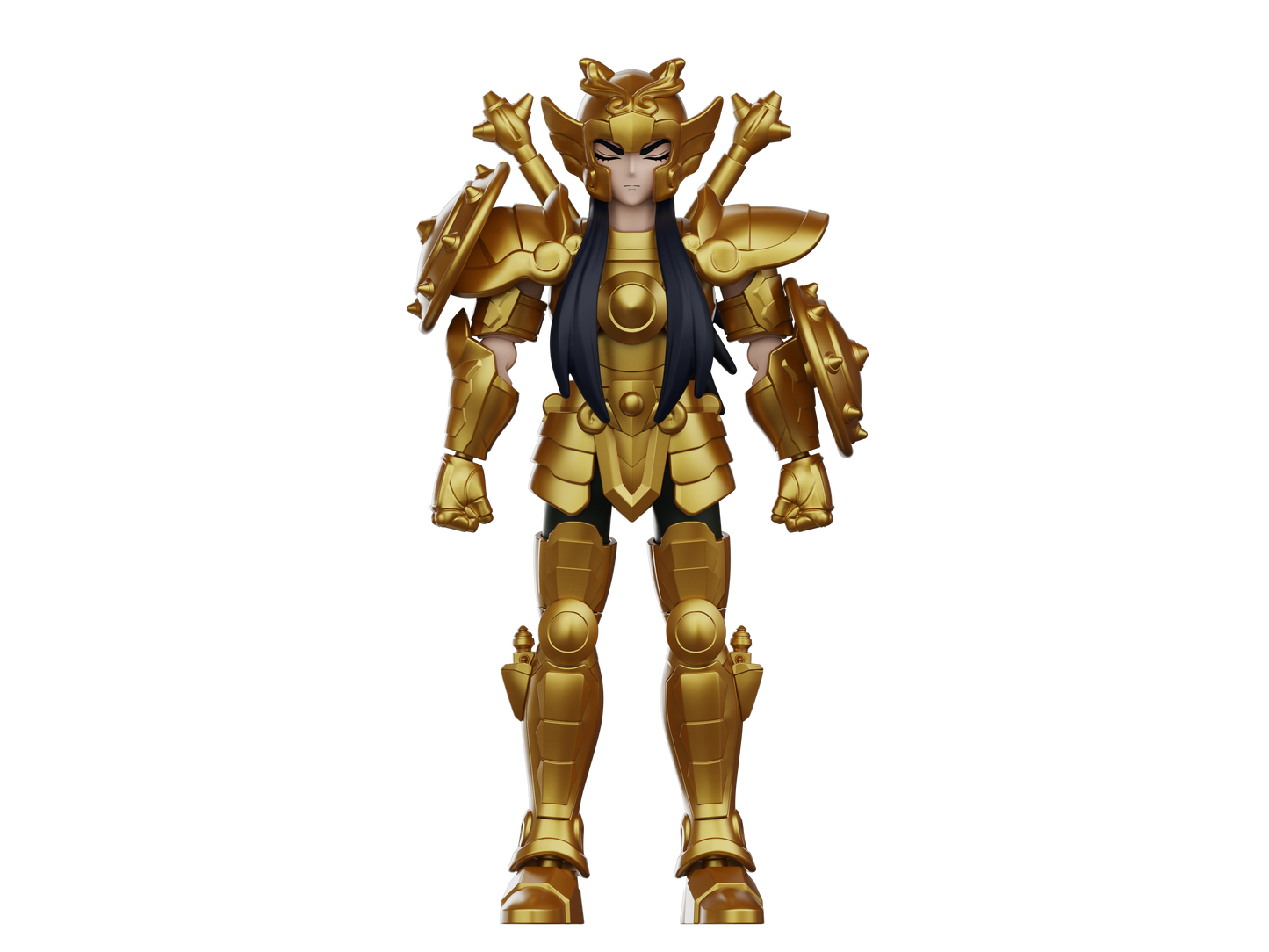 Saint Seiya Blokees Galaxy 02 Version "The Legacy of the Gold" Saints Series 2 | Blokees Model Kit